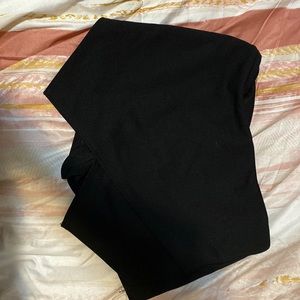 Short skort like basically booty shorts. I use to wear them to bartend in.